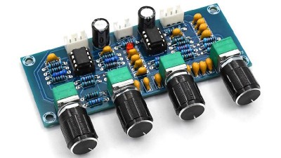 Темброблок підсилювач стерео XH-A901 чіп NE5532 (18494)