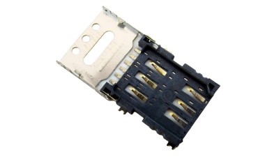 Тримач картки micro SIM-карти 6pin відкидний слот (18497)