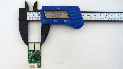 Драйвер підсвітки ламп монітора in 12-18V out 9.6V 40*20мм (18503)