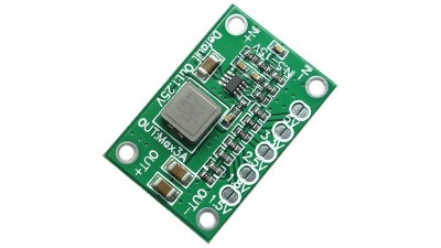 Понижуючий перетворювач DC-DC in 5-16V out 1.25-5V 3A (18504)