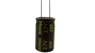 Іоністор суперконденсатор Bitwell 2.7V 25F 16*26мм (18527)