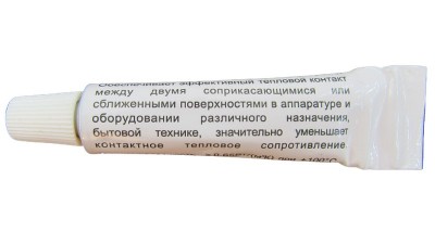 Паста КПТ-8 теплопровідна кремнійорганічна в тюбику 17г (18561)