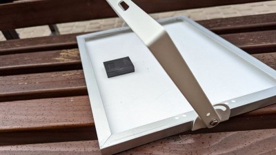 Сонячна панель 10W 6V 280*350мм XH-10W-6V з підставкою (18568)