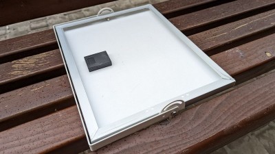 Сонячна панель 10W 6V 280*350мм XH-10W-6V з підставкою (18568)