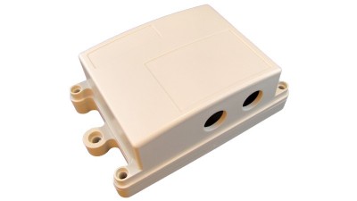 Пластикова розподільна коробка біла 1-12-1 110*67*39мм (18590)