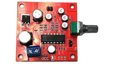 Мікрофонний підсилювач реверберації PT2399 M65831 DC 6-15V (18592)