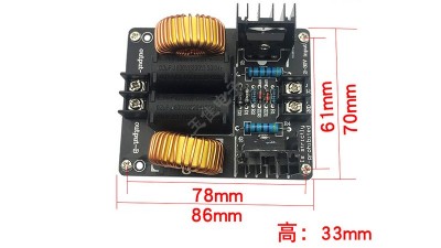 Котушка ZVS Tesla джерело живлення високовольтний генератор (18597)