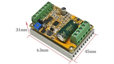 Плата контролера BLDC PWM PLC 380W 6-50V 3 фази без холів (18602)