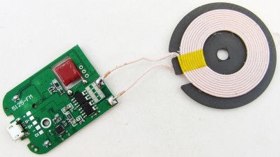 Бездротова зарядка для телефону модуль DIY 10W 5V 9V (18610)