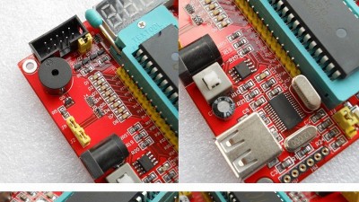 Навчальна плата для розробки MCU 51 AVR Atmega STC89C52RC (18615)
