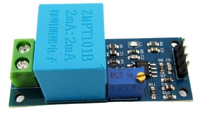 Датчик струму змінної напруги ZMPT101B-Modul 195-250VAC (18623)