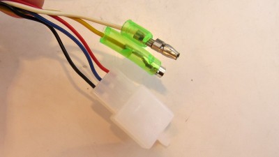 Ручка газу для велосипеда пара 60V з індикатором заряду та замком (18630)