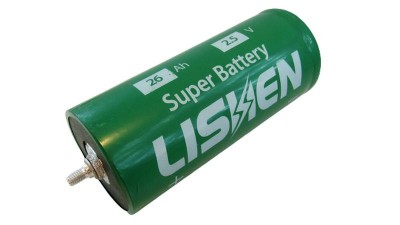 Акумулятор літій титанат Lishen LTO 2.5V 0.2mR 26Ah 30000 циклів (18639)