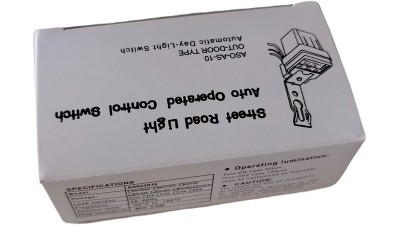 Фотореле сутінкове реле датчик освітлення AS-10 24V (18645)