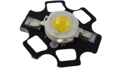 Світлодіод на радіаторі 5W 3000-3500K пластина (18648)