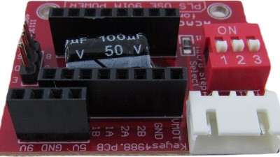 Модуль для підключення драйверів A4988 та DRV8825 (18664)