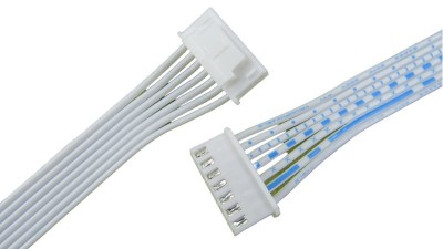 Шлейф кабель XHB2.54 із затискачем 7pin 20см (18676)