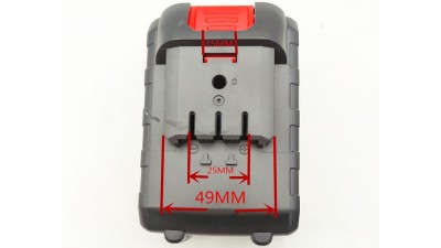 Комплект батарейного відсіку для електроінструменту Quanyou без дисплея (18684)