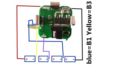 Комплект корпусу шуруповерта 4S 16.8V (18690)