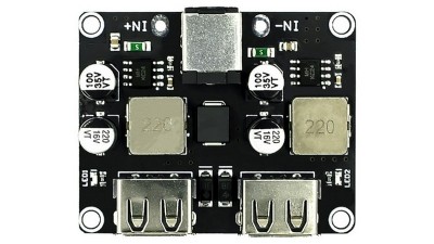 Модуль пониження напруги QC2.0 QC3.0 швидка зарядка 2*USB FCP (18693)