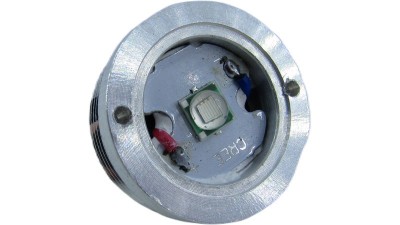 Світлодіод з тримачем фітіль ліхтарика 22.7мм T6 7W синій колір (18712)