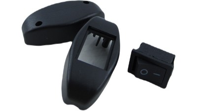 Перемикач човновий під кабель 6A дві позиції (18730)