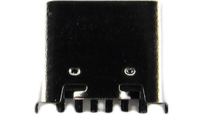 Роз'єм із заглушкою Type C 6pin 6.8мм для швидкого заряджання (18741)