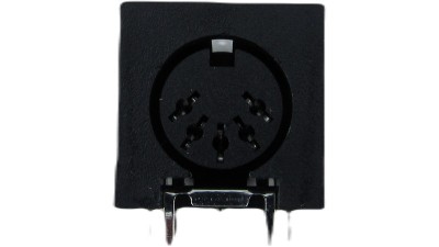 Роз'єм гніздо тип S 5pin 90 градусів S-контактний роз'єм (18747)