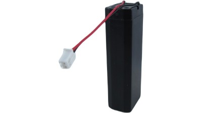 Акумулятор свинцево-кислотний із кабелем 4V 1200mah 91*35*22мм (18759)