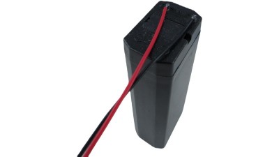 Акумулятор свинцево-кислотний із кабелем 4V 1200mah 91*35*22мм (18759)