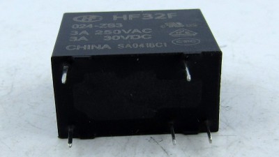 Реле HF32F-024-ZS3 250VAC 3A (18764)