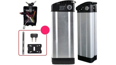 Корпус батареї електровелосипеда Haiba Shell 365*135*90мм планка 265мм алюміній (18802)