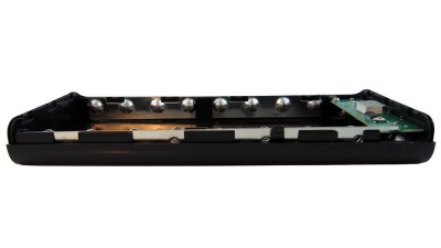 Корпус Power Bank з дисплеєм LCD 8*18650 2*USB 5V 2.8A чорний (18807)