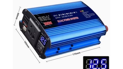 Інвертор DC 12V to AC 220V 500W модифікований синус (18854)