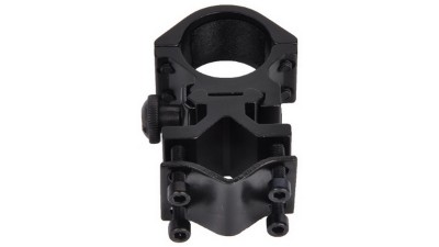 Кріплення на трубу 25мм алюміній зажим для ліхтаря приціла тримач (18909)