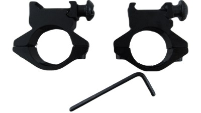 Алюмінієвий зажим для ліхтаря та приціла 25мм пара (18911)