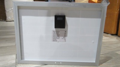 Сонячна панель полікристал 10W 6V 35*25см (18914)