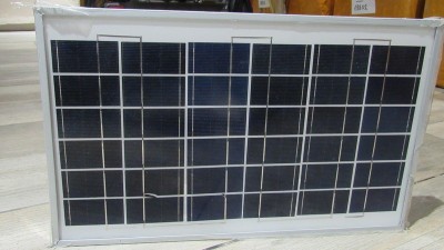 Сонячна панель полікристал 8W 18V 35*21см (18915)