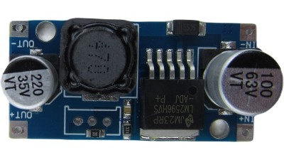 Модуль пониження напруги DC LM2596HVS 4.5-60V to 12V 3A (18919)