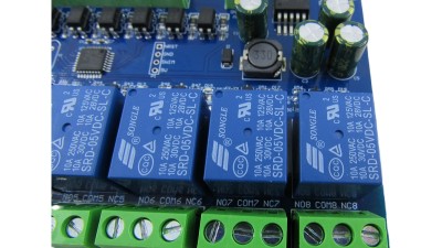 Модуль реле Modbus RTU 8-канал RS485 TTL (18933)