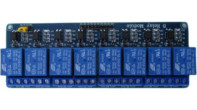 Релейний модуль 8-канальний Songle SRD-05VDC-SL-C 10A (18935)