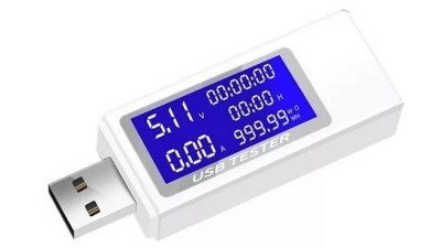 Тестер USB-тестер Keweisi KWS-1705A для вимірювання напруги ємності струму (18946)