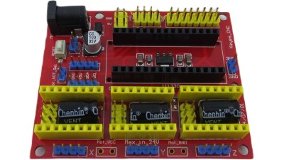 Плата розширення комплекту гравірувального верстата з ЧПУ Shield v4 (18961)