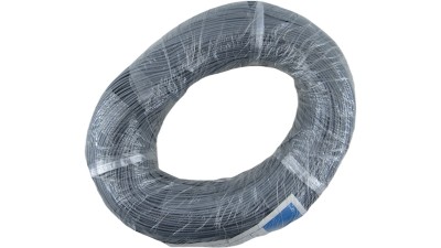 Монтажний кабель силіконовий 24 awg 3239 1.6мм 3kv сірий 1м (18963)