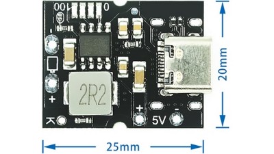 Плата Power Bank LiIon 5V 2A вход Type C (18966)