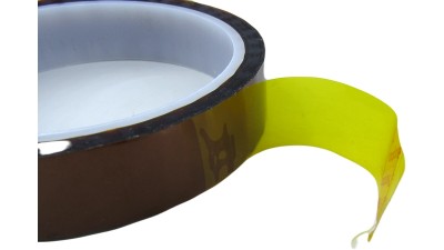 Скотч каптоновий термостійкий 20мм 33м 0.06мм (18979)