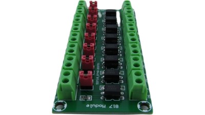 Модуль оптопара PC817 8-канальний з ізоляцією (18982)