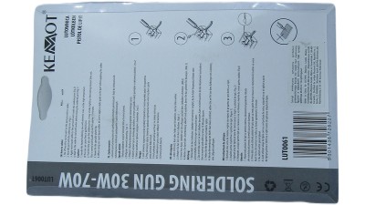 Паяльник пістолет Kemot два режими 220V 30W 70W LUT0061 (18996)