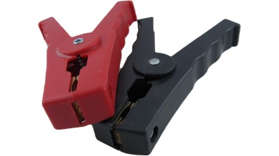 Потужні клеми крокодили з пластиковою ізоляцією 500A (19001)