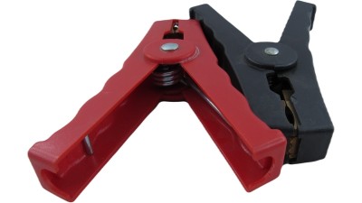 Потужні клеми крокодили з пластиковою ізоляцією 500A (19001)